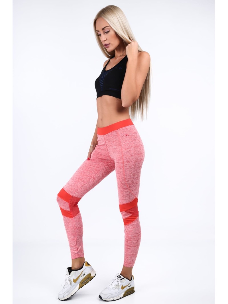 Taillierte Sportleggings in der Farbe Koralle MR13015 – Online-Shop – Boutique