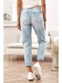 Spodnie jeansowe z dziurami mom fit 5120