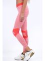 Legginsy sportowe dopasowane w kolorze koralowym MR13015