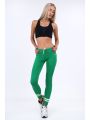 Legginsy sportowe zielone MR11016