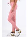 Pudrowe legginsy sportowe dopasowane MR11025