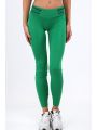 Zielone legginsy sportowe dopasowane MR11017