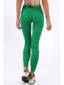 Zielone legginsy sportowe dopasowane MR11017