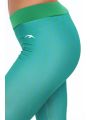 Zielone legginsy sportowe we wzory MR11513