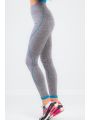 Jasnoszare sportowe legginsy 1105