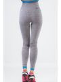 Jasnoszare sportowe legginsy 1105